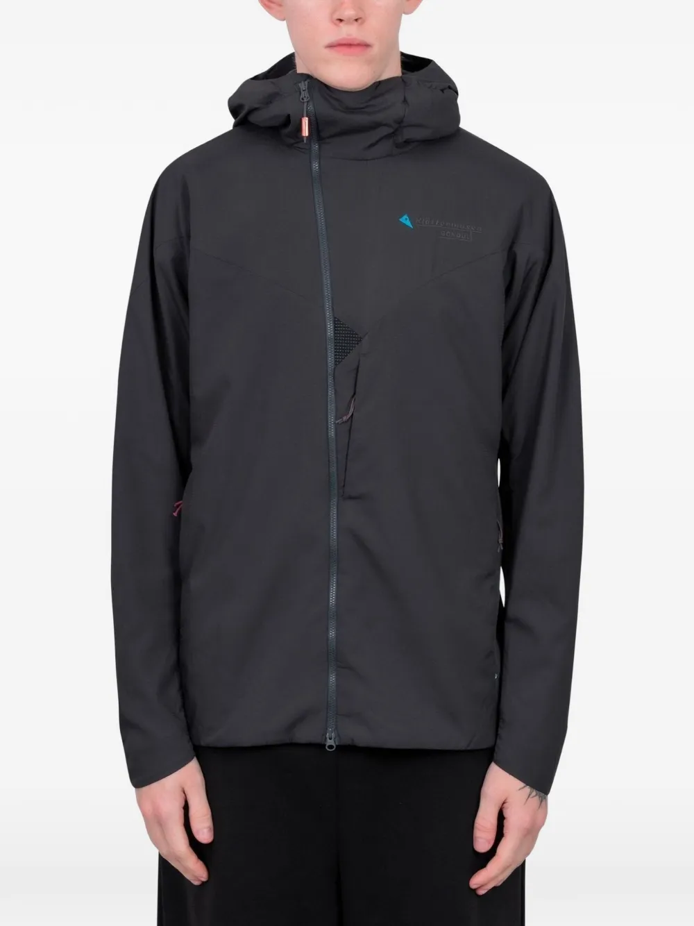Klättermusen Gondul hooded jacket | Black | Image 1