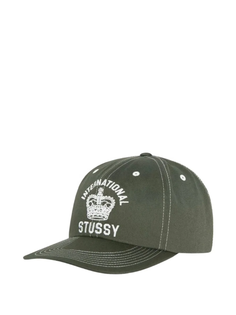 Stüssy Cappello da baseball con stampa - Verde