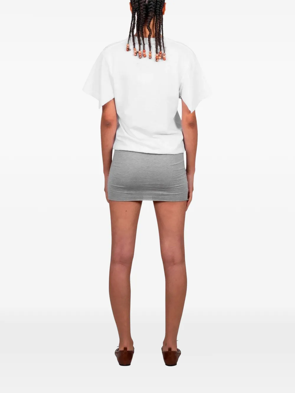 Gimaguas Alina T-shirt met V-hals Wit