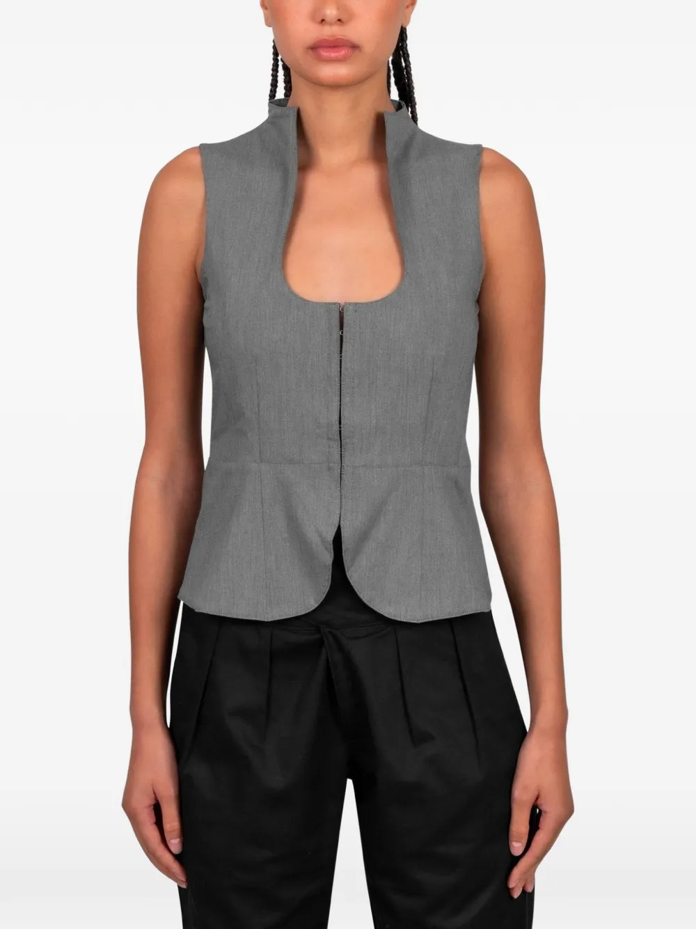 Gimaguas Amor top - Grigio