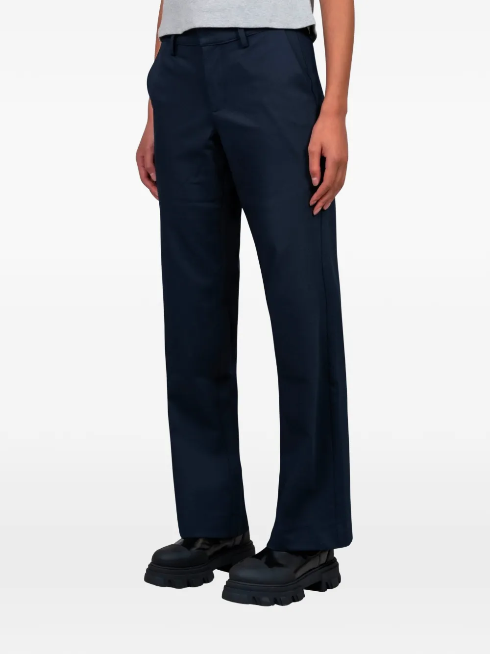 Gimaguas Amor straight trousers - Blauw