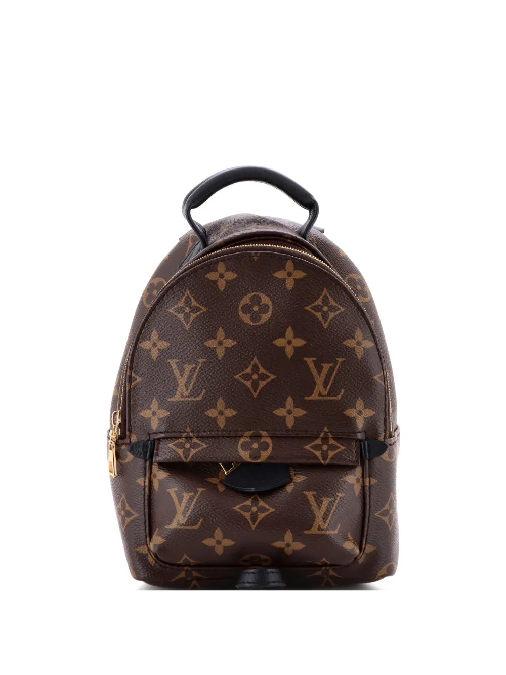 Louis Vuitton Pre-Owned Palm Springs Monogram Canvas Mini backpack | Black | Image 1
