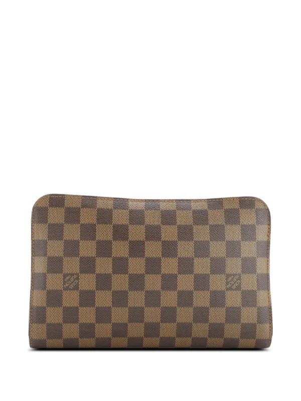 Louis Vuitton Pre-Owned ポシェット サンルイ ダミエ クラッチバッグ