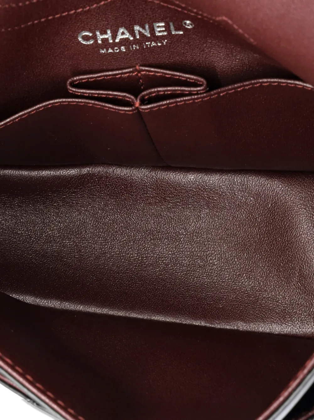 Pre-owned Chanel Space Charms Reissue 2.55 Flap Bag Quilted Aged Calfskin 225 Shoulder Bag In Black