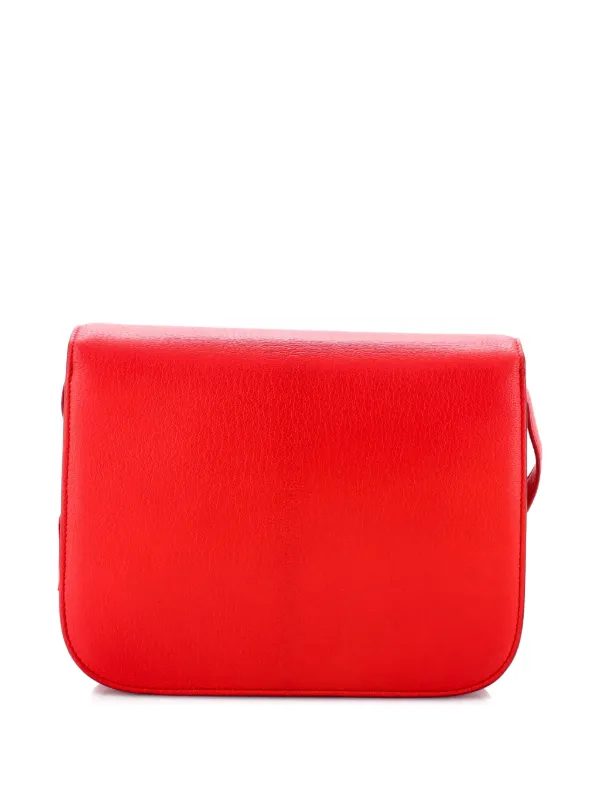 Celine Pre-Owned クラシック ボックス バッグ グレイニー レザー
