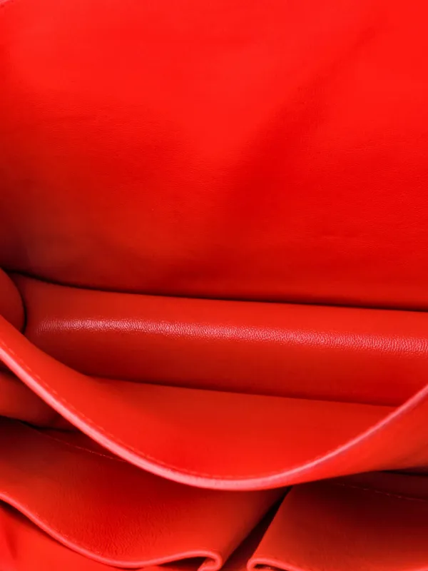 Celine Pre-Owned クラシック ボックス バッグ グレイニー レザー