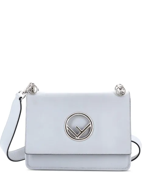 Fendi Pre-Owned Kan I F Leather Medium shoulder bag