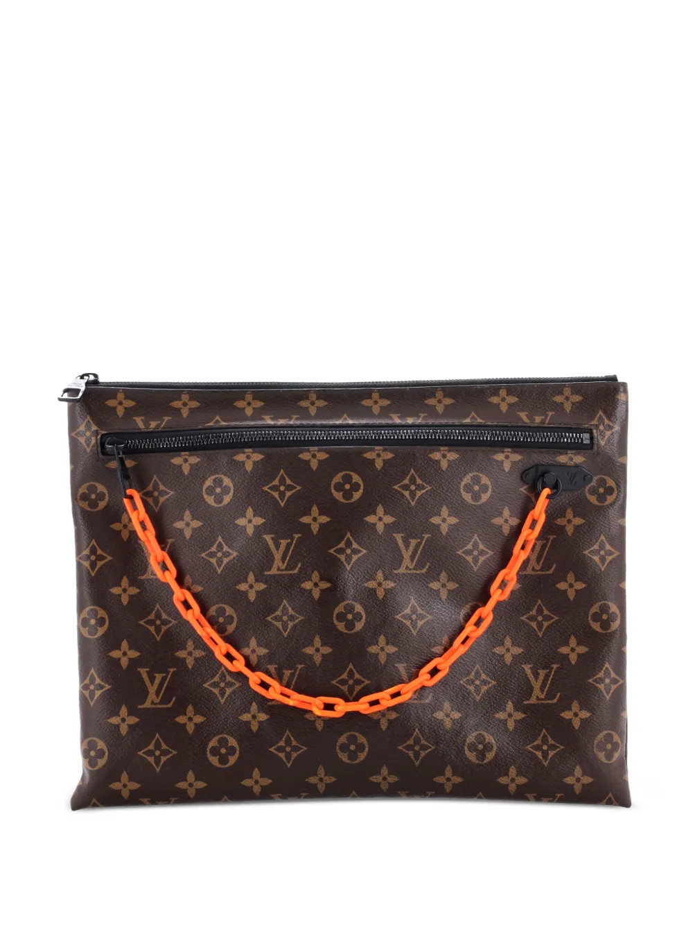 Louis Vuitton Pre-Owned Solar Ray A4 Pouch Monogram Canvas clutch bag | marrón | Image 1