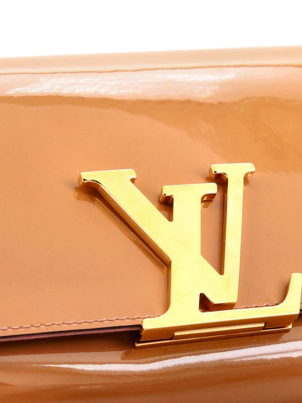 Louise Patent Mm Clutch Bag