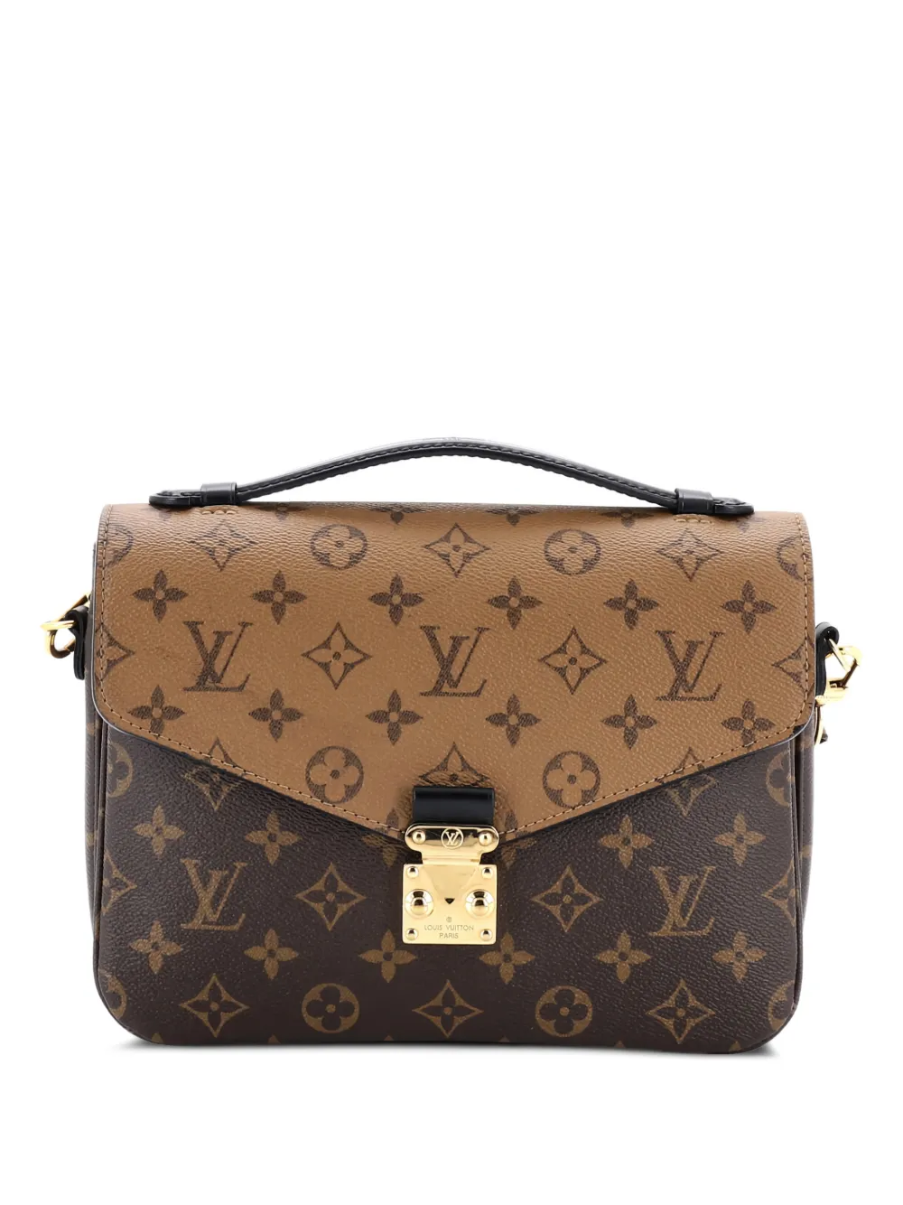 Louis Vuitton Pre-Owned Pochette Metis Reverse Monogram Canvas crossbody bag - Marrone
