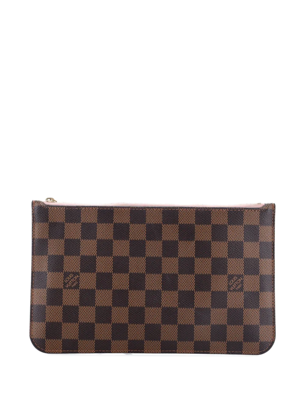 Louis Vuitton Pre-Owned Neverfull Pochette Damier Large pouch - Marrone
