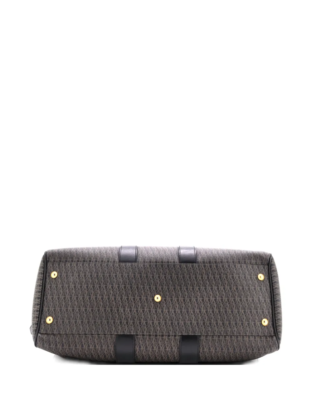 Pre-owned Saint Laurent Classic Duffle Bag Monogram Canvas 24 Satchel In Brown