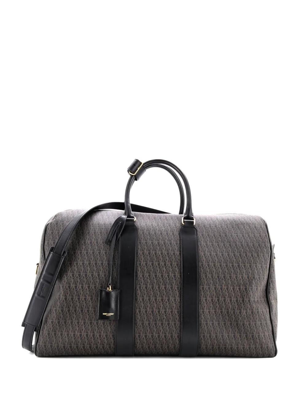 Saint Laurent Pre-Owned Classic Duffle Bag Monogram Canvas 24 satchel | Brown | Image 1