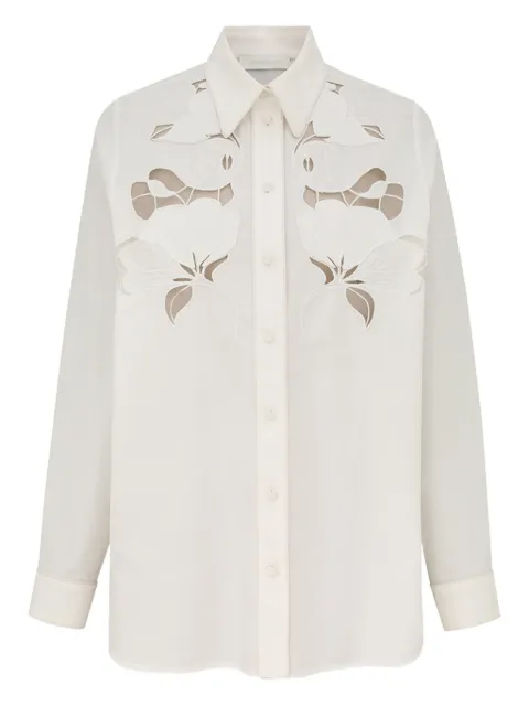 ZIMMERMANN camisa con bordado floral