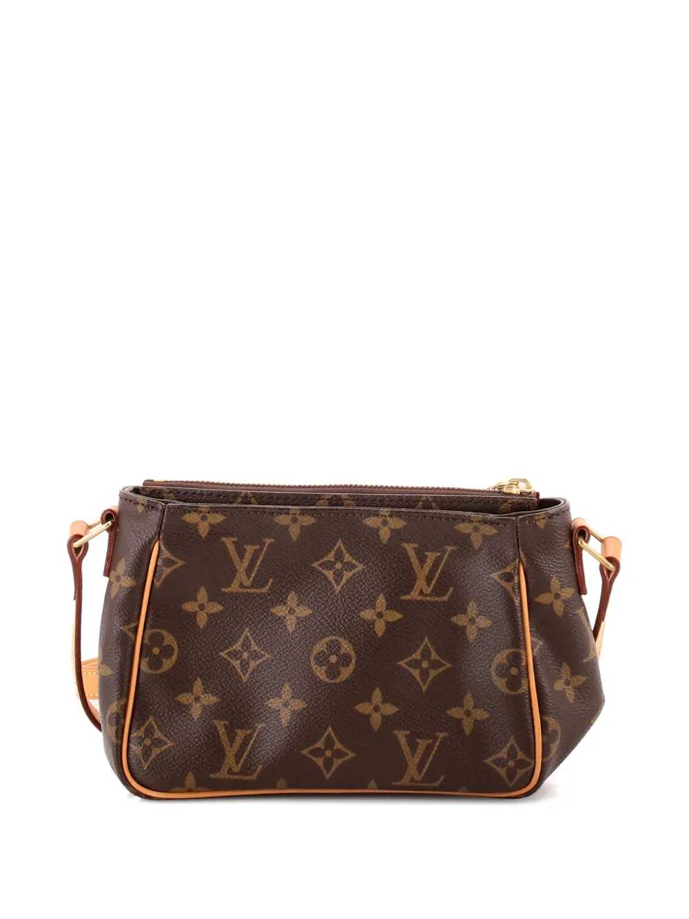 Pre-owned Louis Vuitton Viva Cite Handbag Monogram Canvas Pm Crossbody Bag In Brown
