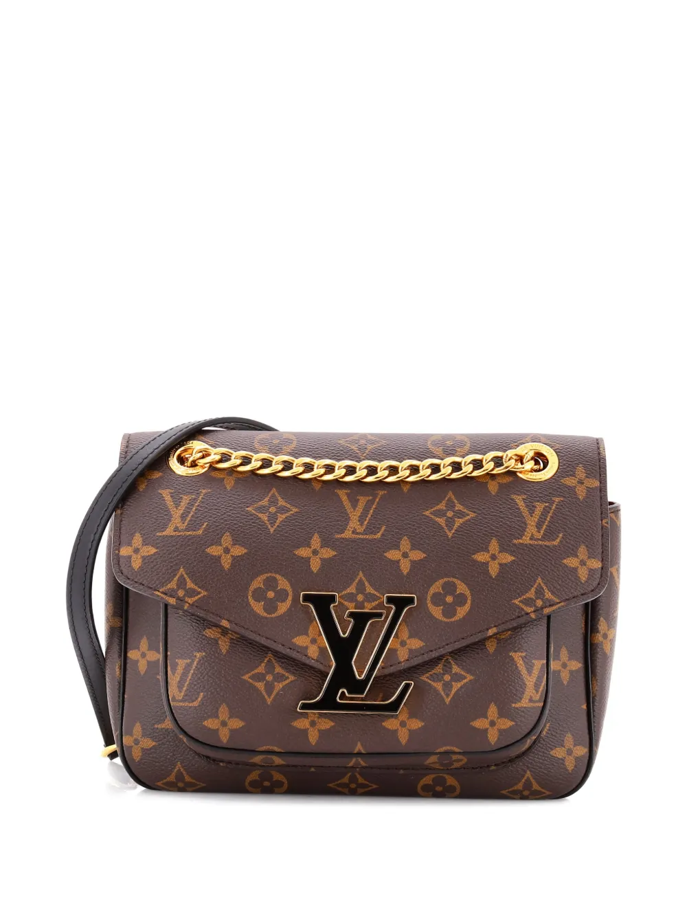 Louis Vuitton Pre-Owned Passy Handbag Monogram Canvas crossbody bag - Braun