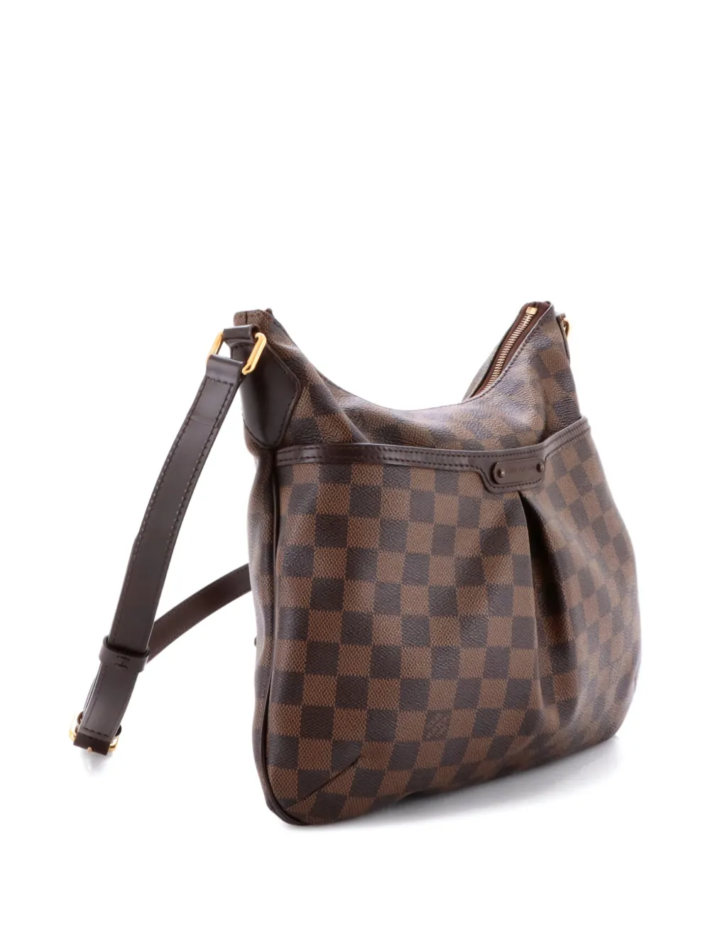 Pre-owned Louis Vuitton Bloomsbury Handbag Damier Pm Crossbody Bag In Brown
