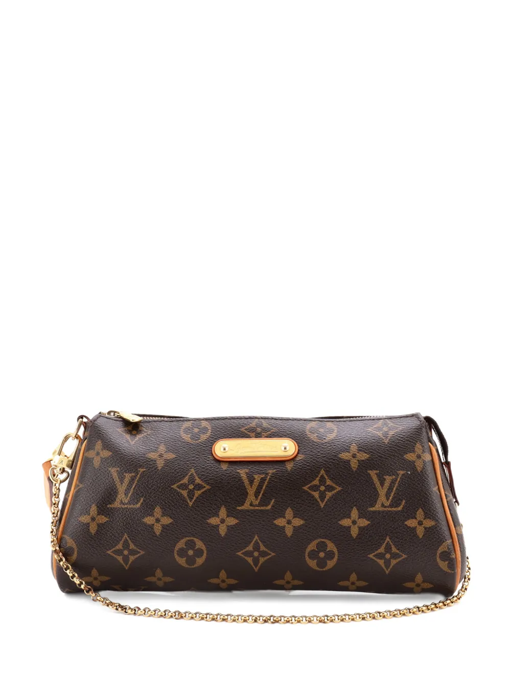 Louis Vuitton Pre-Owned Eva Handbag Monogram Canvas clutch bag | Brown | Image 1