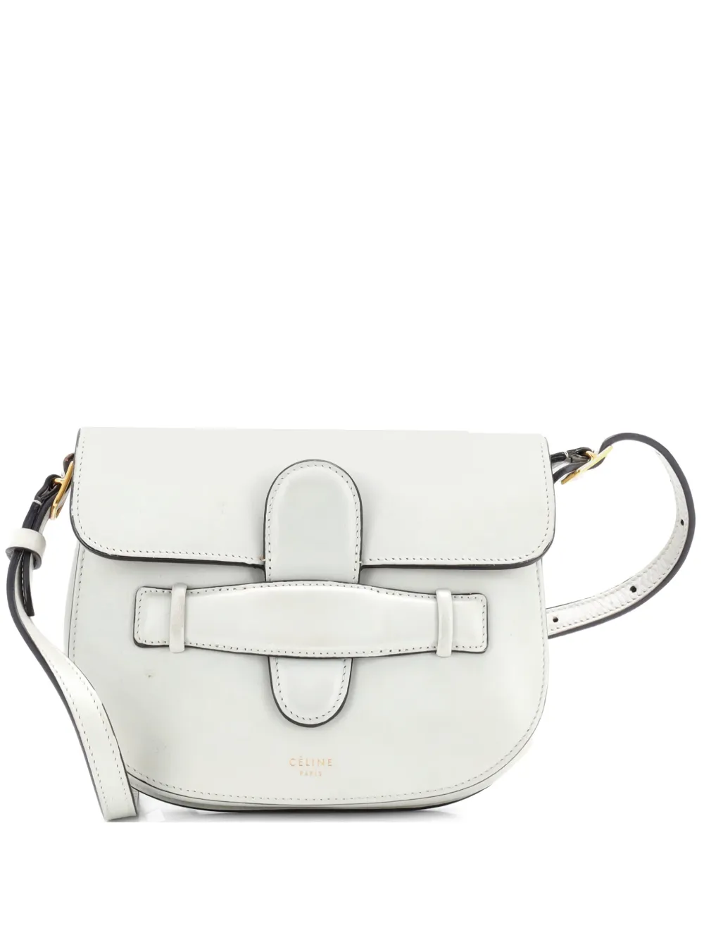 Celine Pre-Owned Symmetrical Shoulder Bag Leather Mini crossbody bag - Grigio