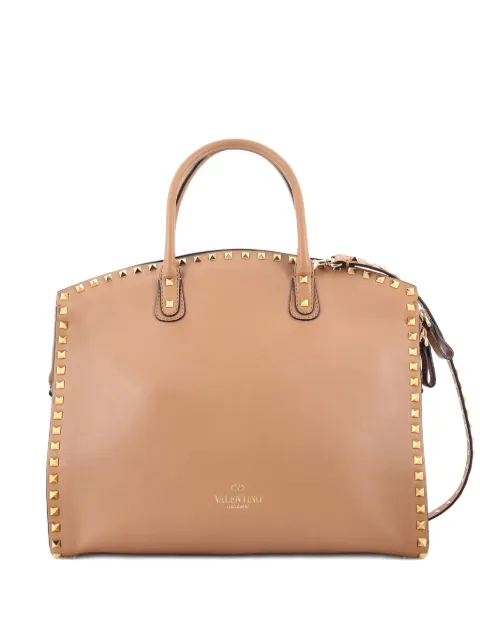 Valentino Garavani Pre-Owned tote Rockstud Dome de piel reversible