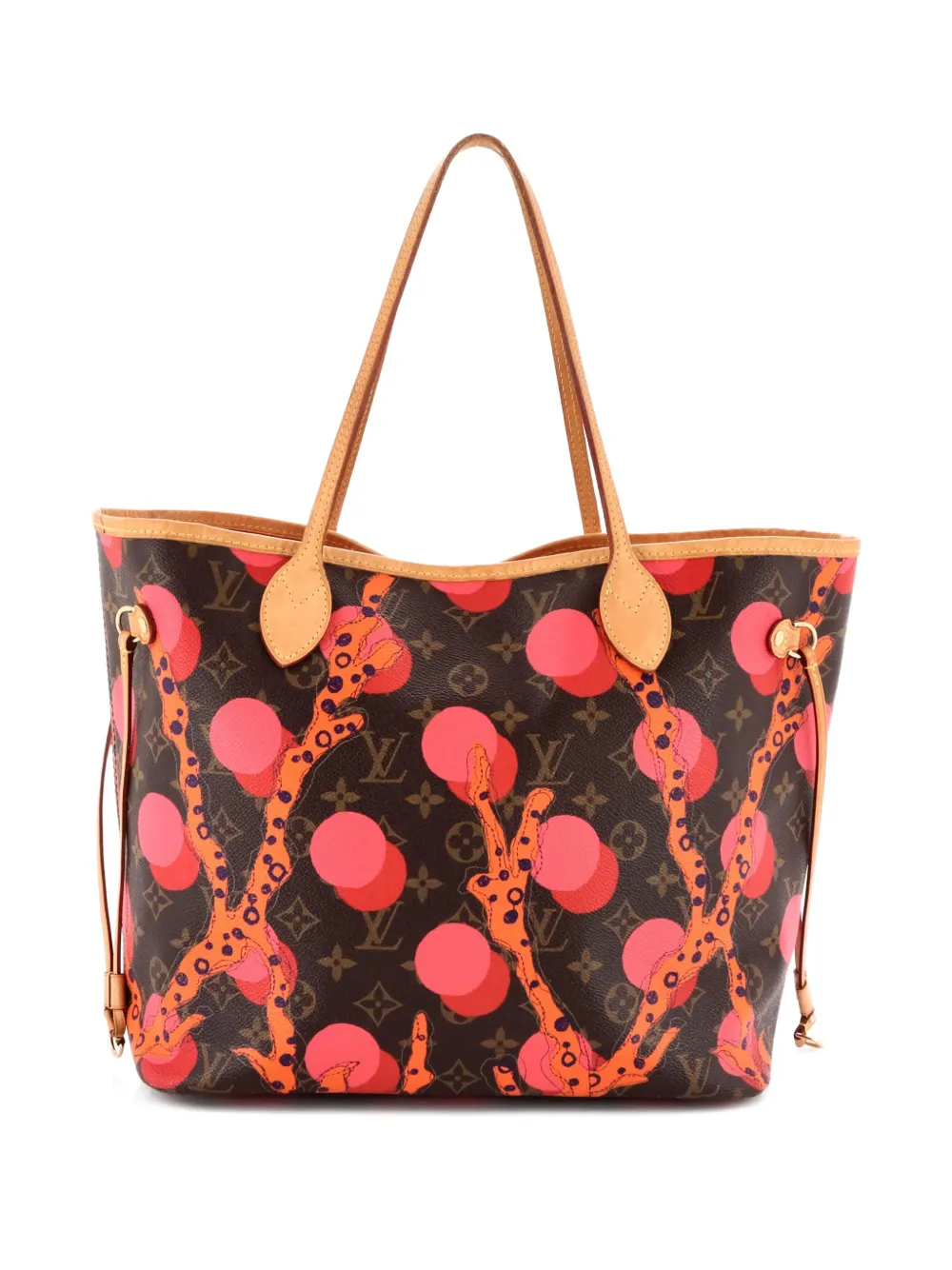 Pre-owned Louis Vuitton Neverfull Nm Limited Edition Monogram Ramages Mm Tote Bag In Brown