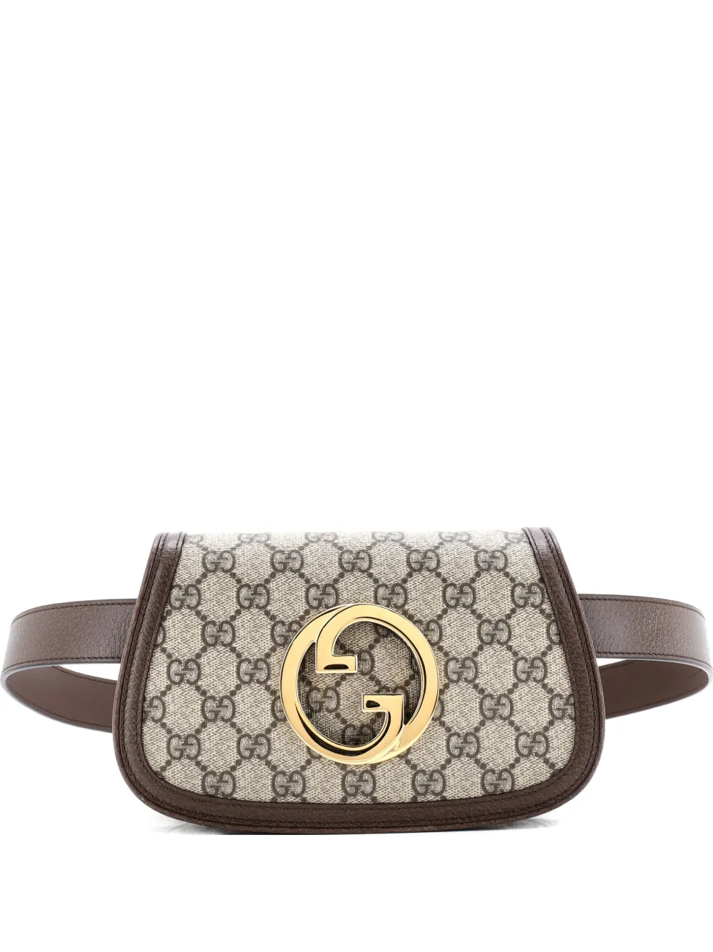 Gucci Pre-Owned Blondie GG Coated Canvas belt bag - Marrone