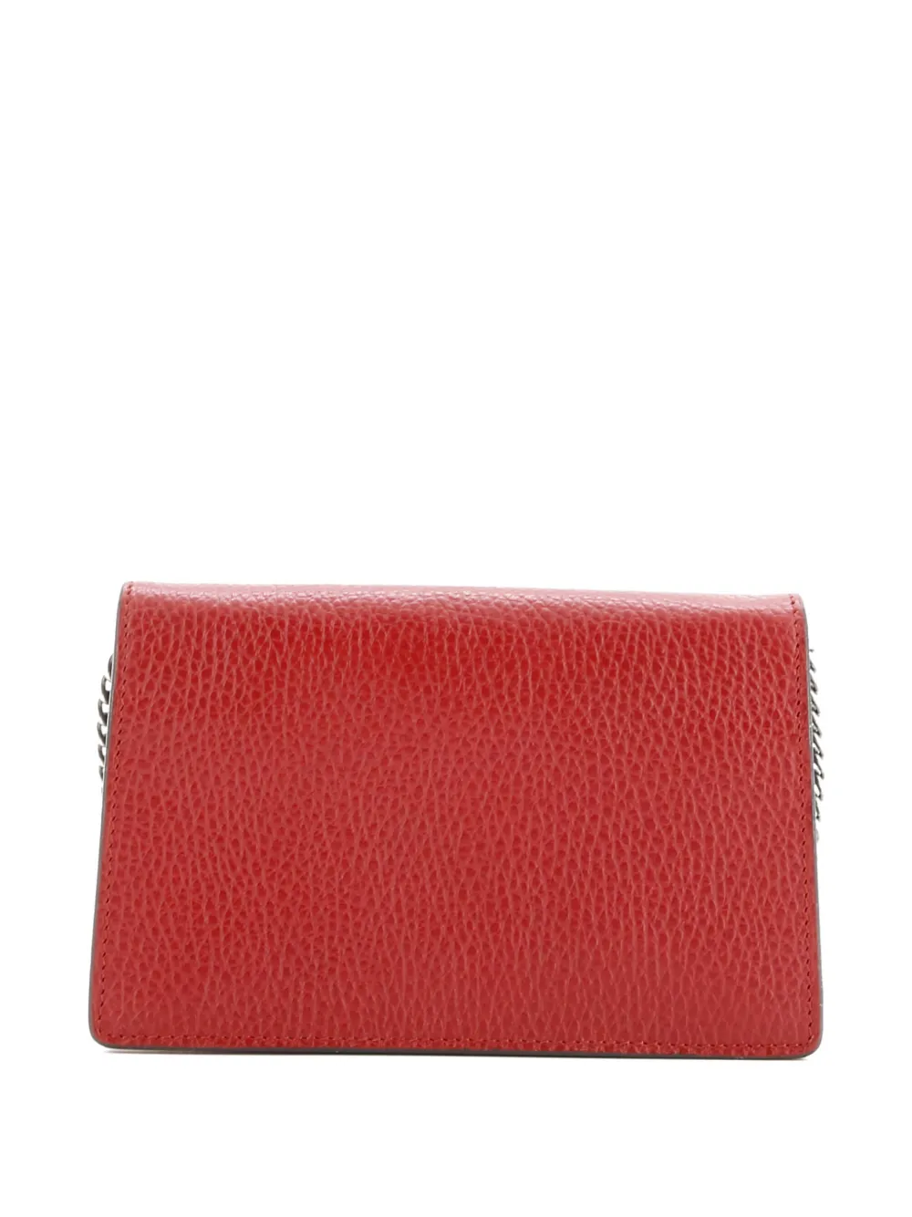 Pre-owned Gucci Dionysus Bag Leather Super Mini Clutch Bag In Red