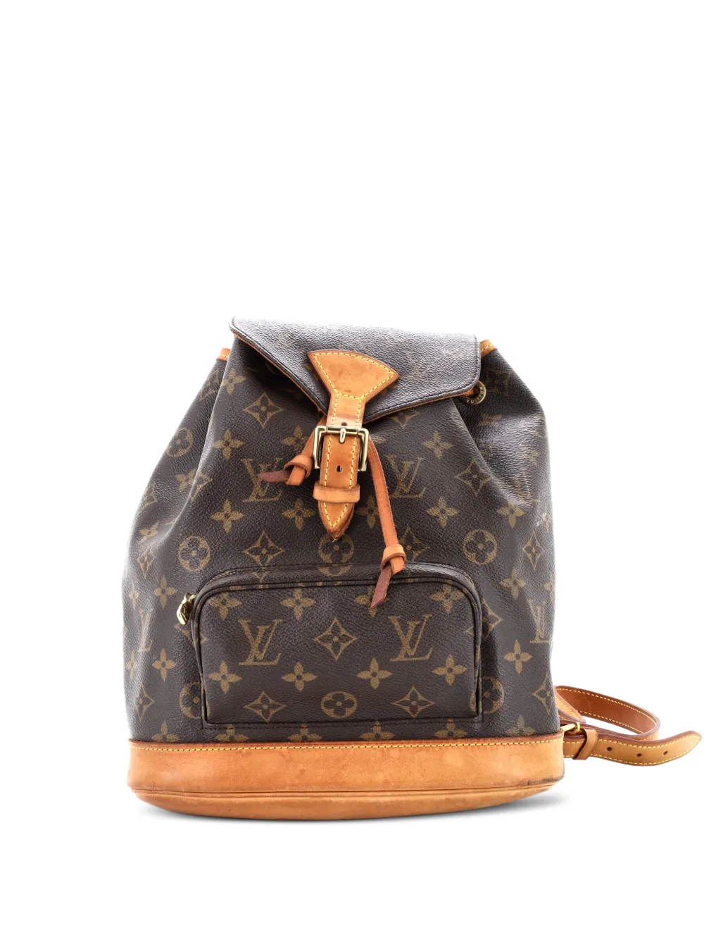 Louis Vuitton Pre-Owned Vintage Montsouris Monogram Canvas MM backpack | Brown | Image 1