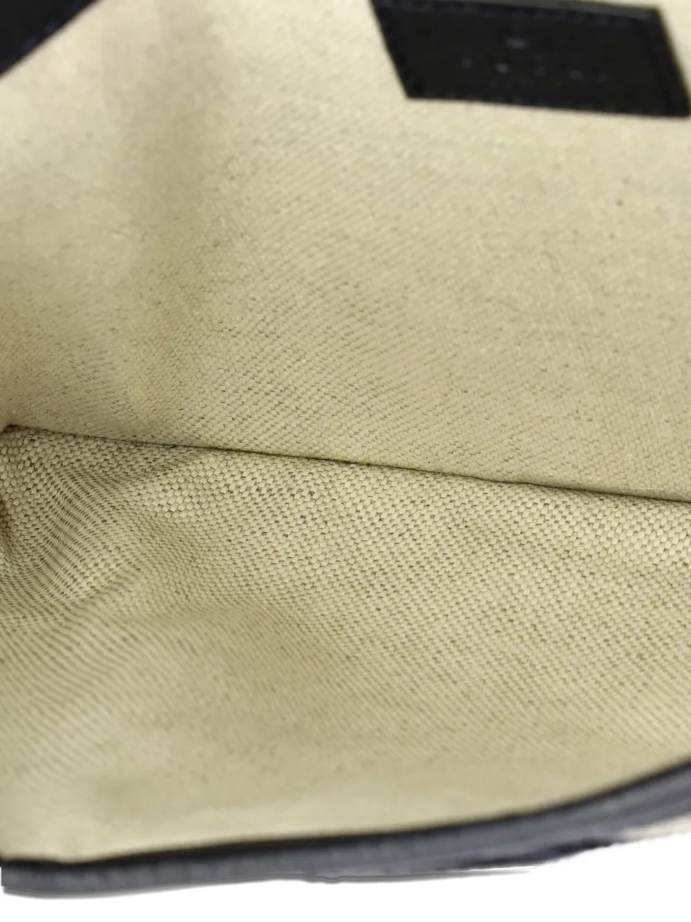 GUCCI Pre-owned Ophidia Flap Gg Coated Canvas With Leather Belt Bag In Blue