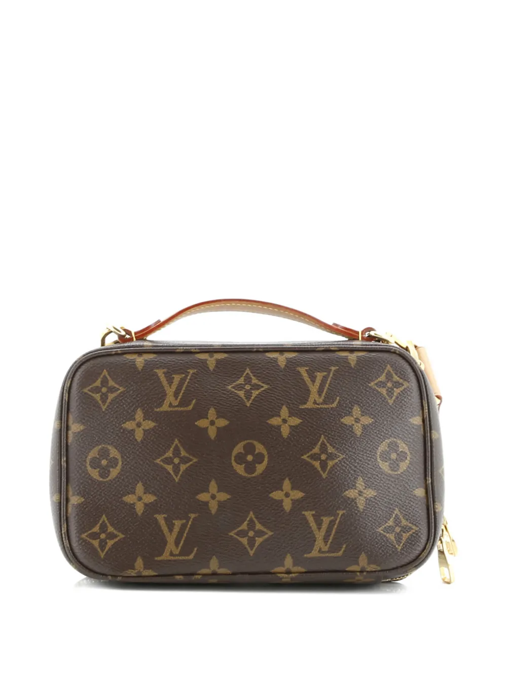 Pre-owned Louis Vuitton Utility Monogram Canvas Crossbody Bag In Brown