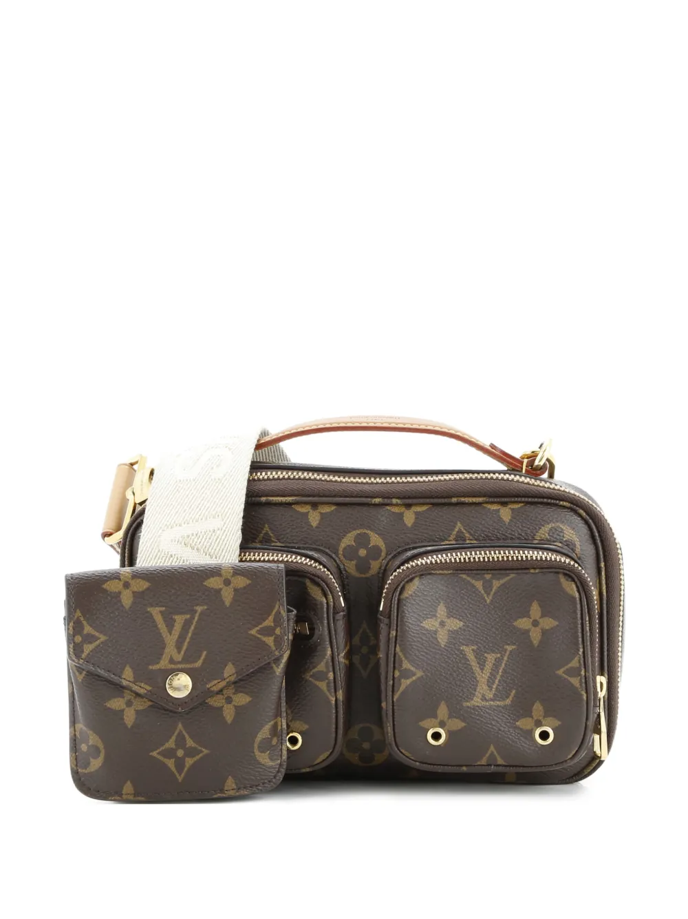 Louis Vuitton Pre-Owned Utility Monogram Canvas crossbody bag - Brown