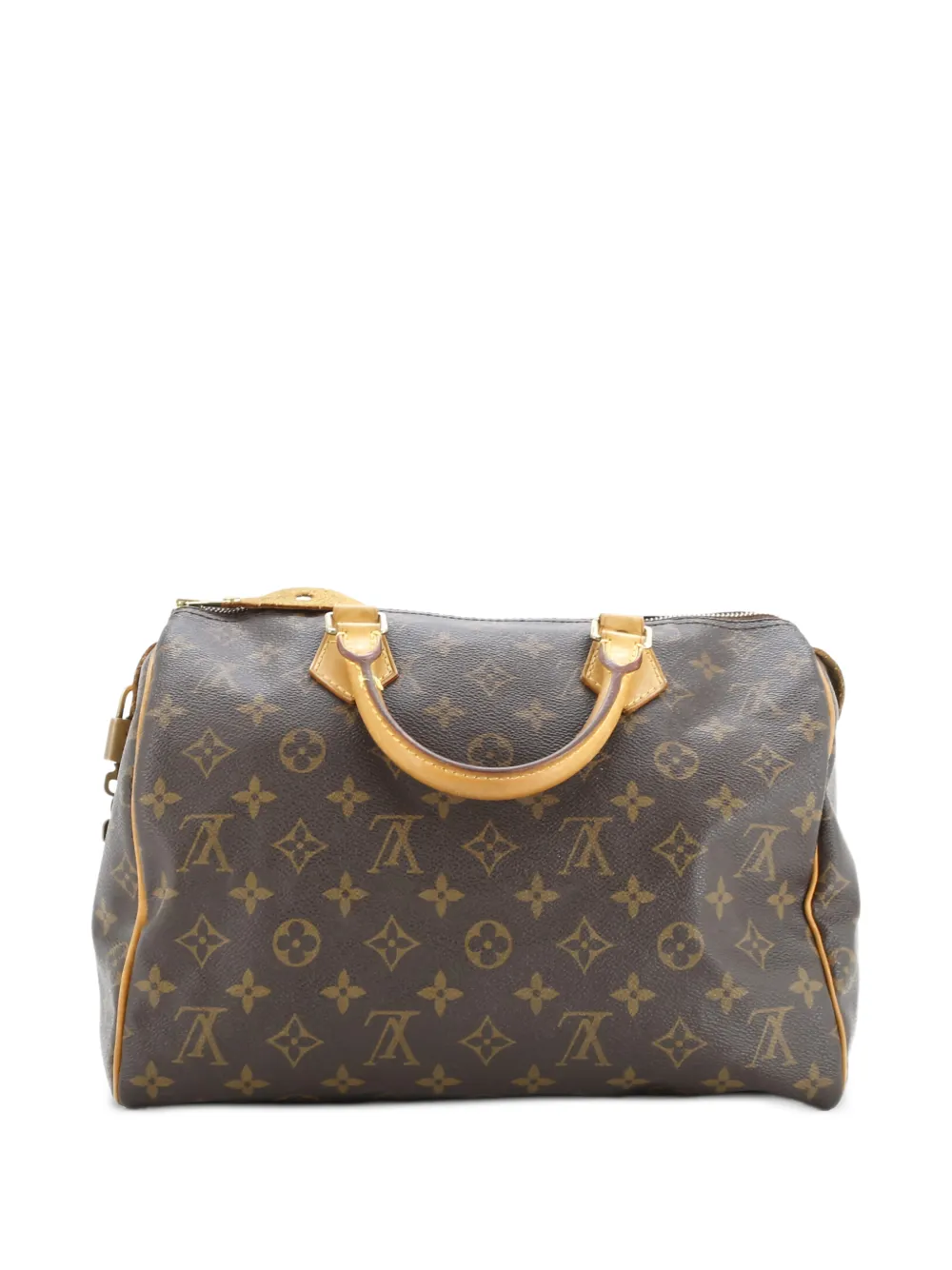 Louis Vuitton Pre-Owned Speedy Handbag Monogram Canvas 30 satchel - Marrone