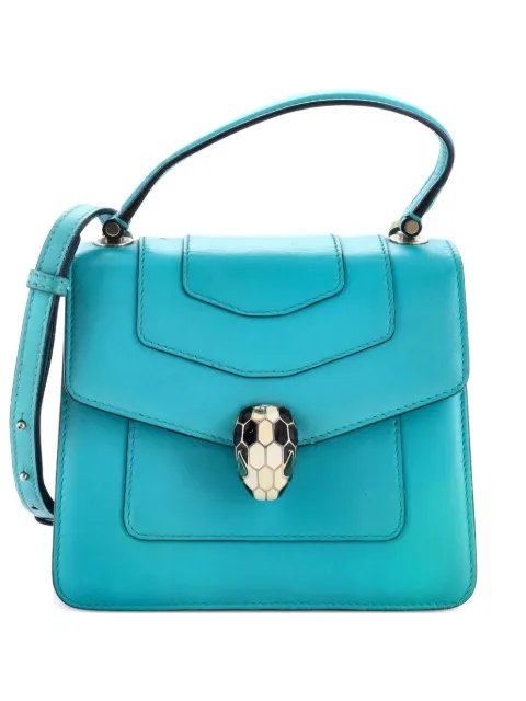 Bvlgari Pre-Owned Serpenti Forever Top Handle Bag Leather Small satchel