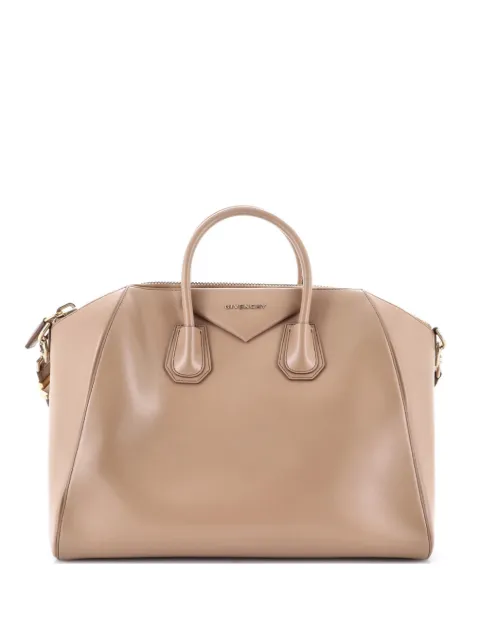 Givenchy Pre-Owned Antigona Bag Glazed Leather Large satchel