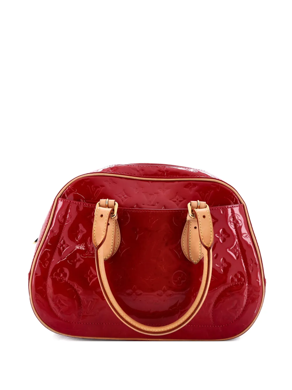 Louis Vuitton Pre-Owned Summit Drive Handbag Monogram Vernis satchel - Rosso
