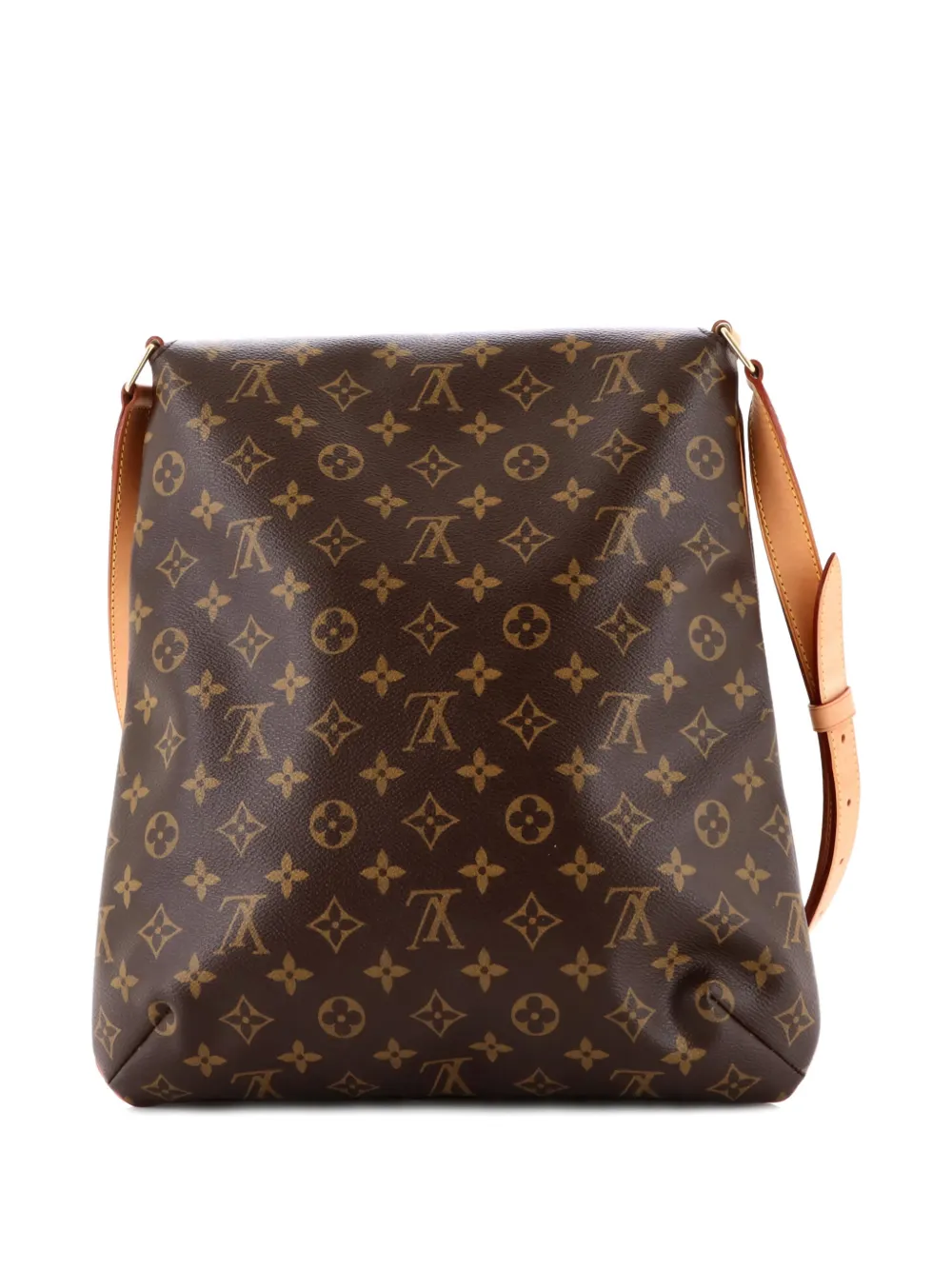Pre-owned Louis Vuitton Musette Salsa Handbag Monogram Canvas Gm Crossbody Bag In Brown