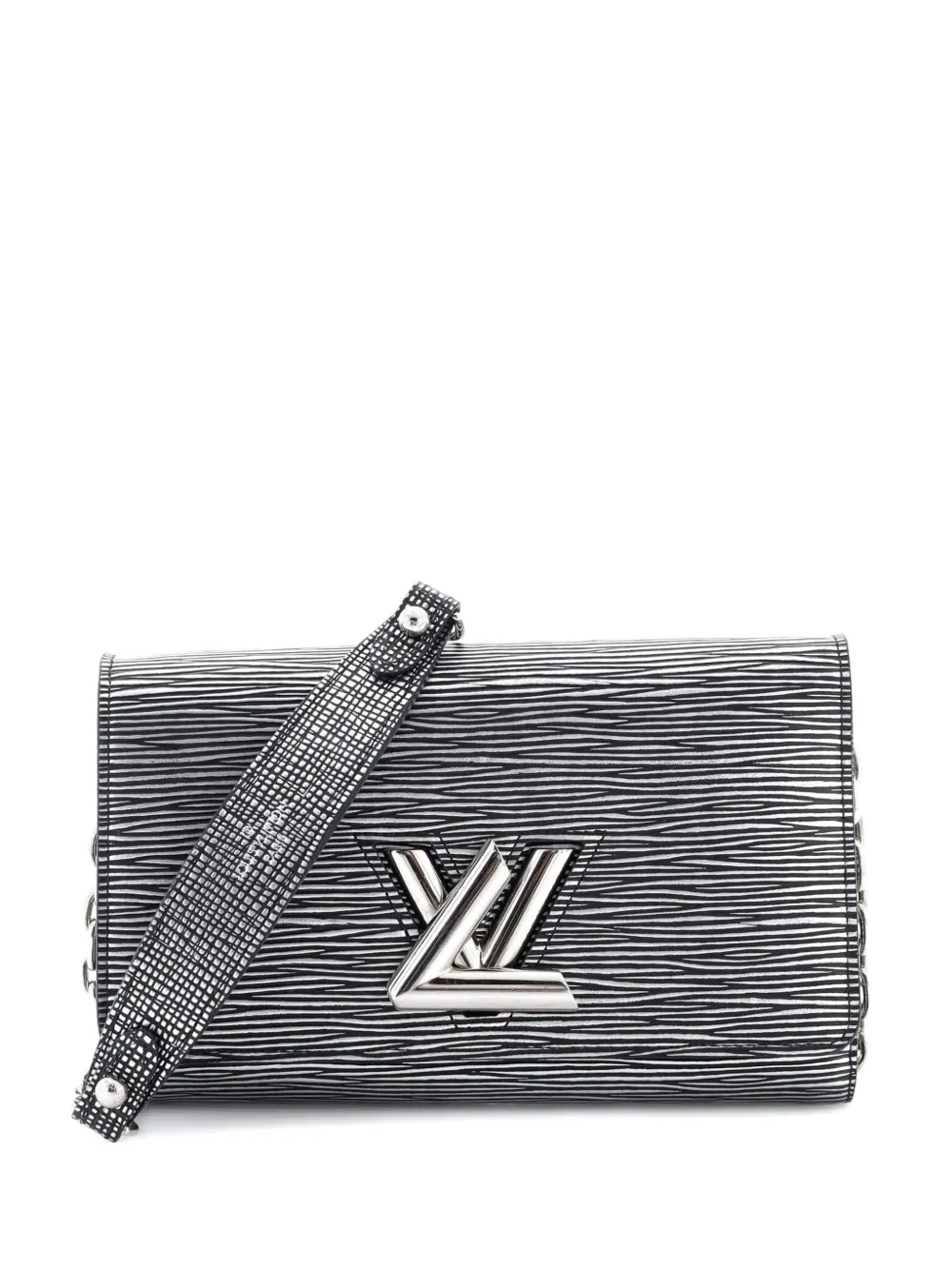 Louis Vuitton Pre-Owned Twist Chain Wallet Epi Leather crossbody bag - Nero
