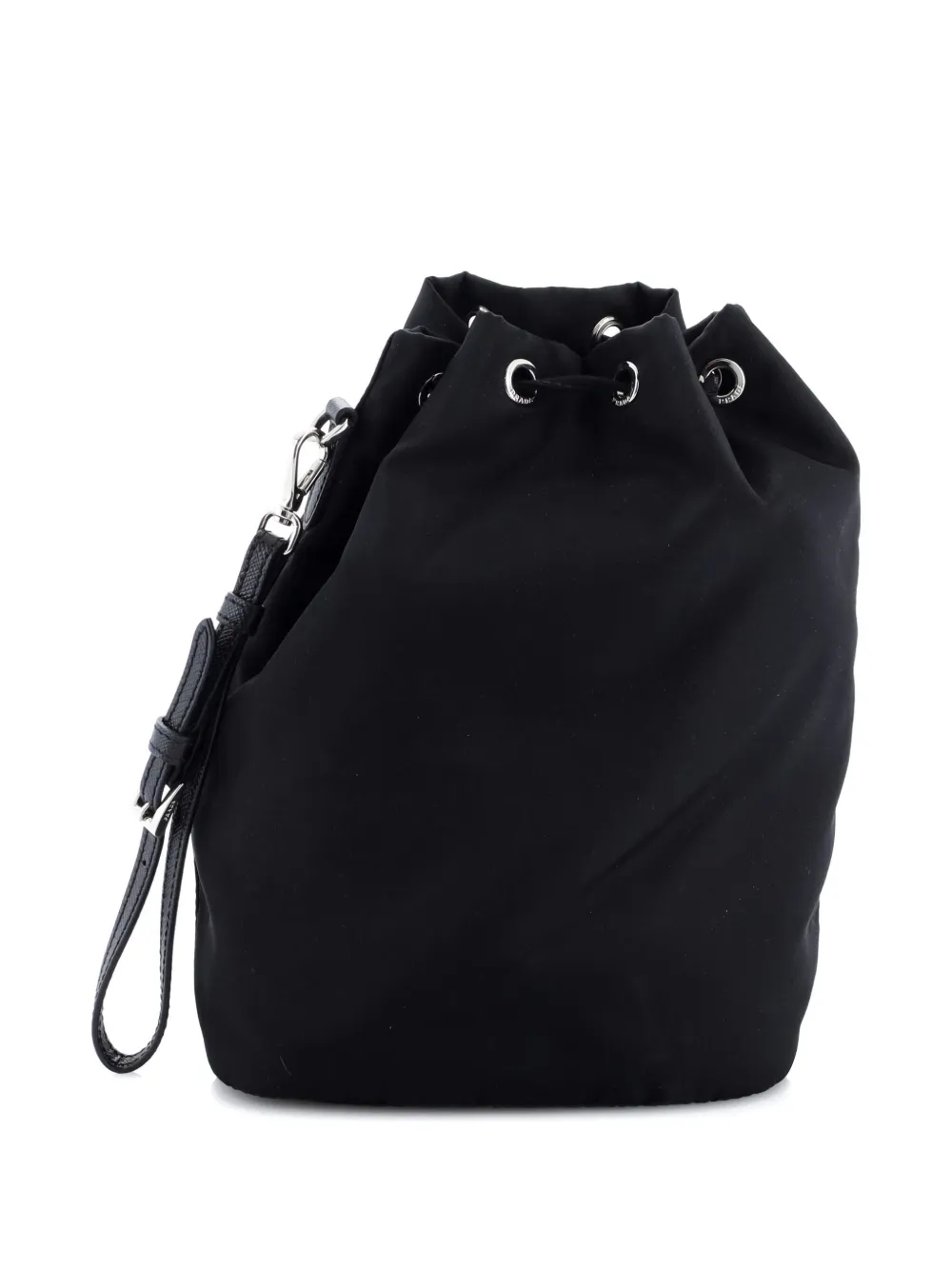 Prada Pre-Owned Drawstring Wristlet Tessuto Small bucket bag | Pre-Owned | Image 2