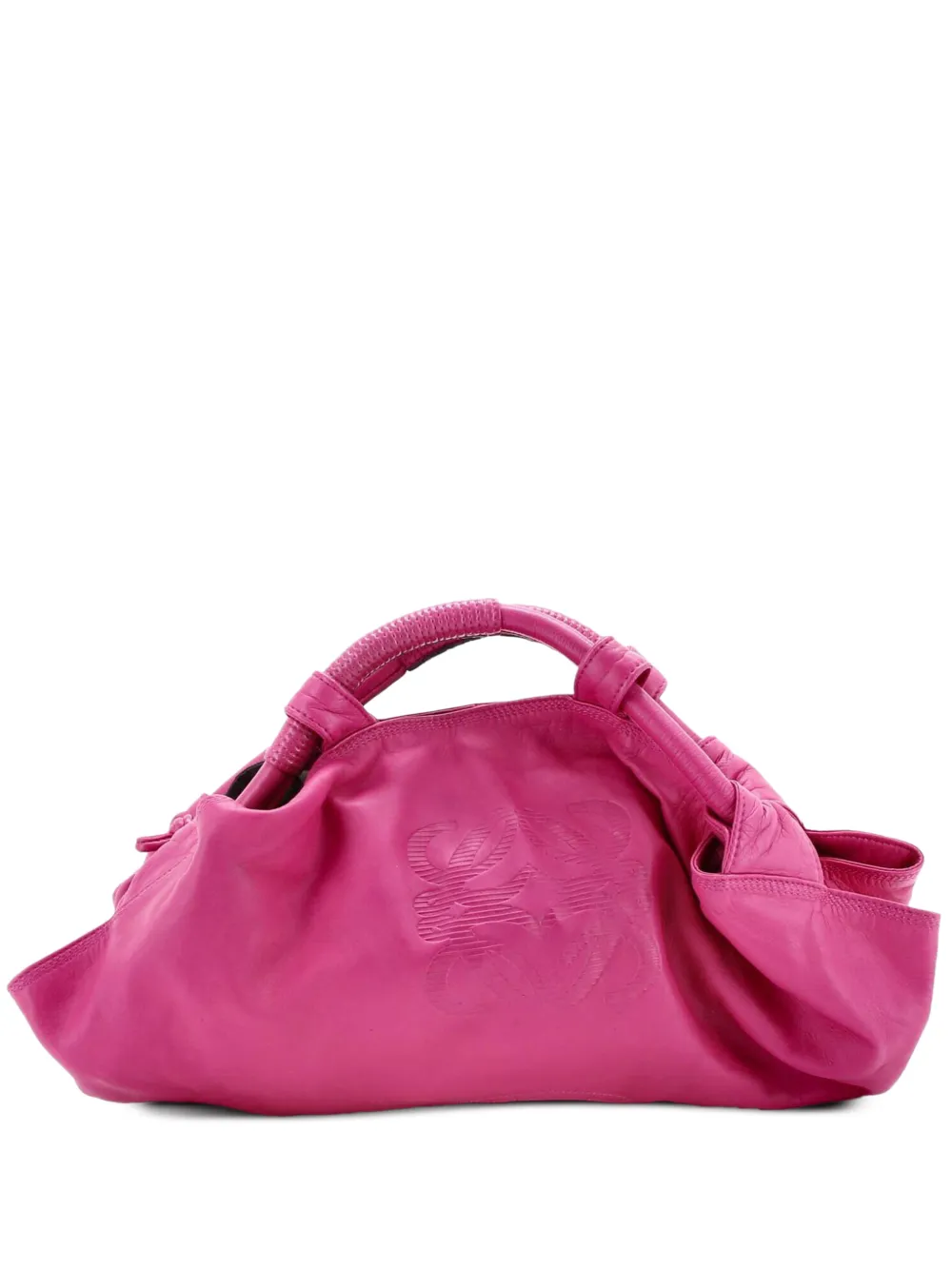 Loewe Pre-Owned Front Pocket Nappa Aire Leather hobo bag - Rosa