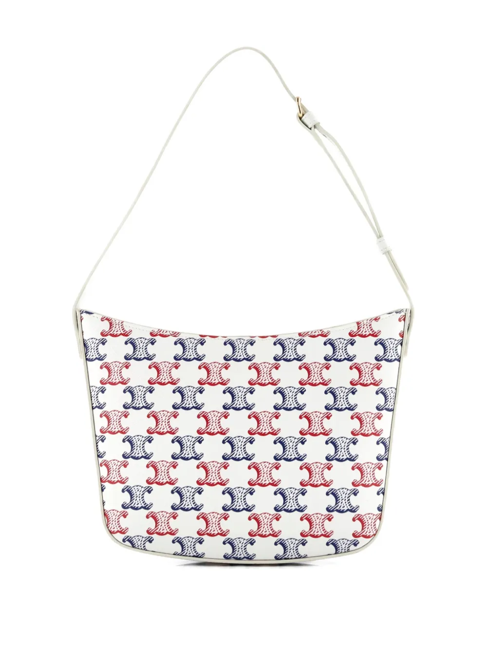 Celine Pre-Owned Croque Triomphe Coated Canvas Medium hobo bag | Pre-Owned | Image 2