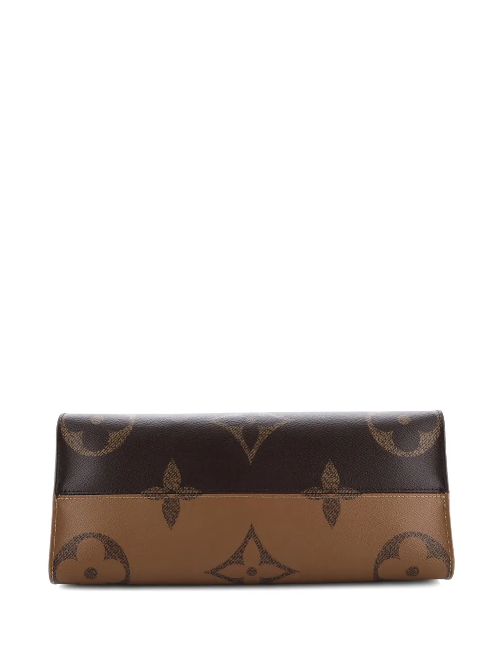 Pre-owned Louis Vuitton Onthego Reverse Monogram Giant Mm Tote Bag In Brown