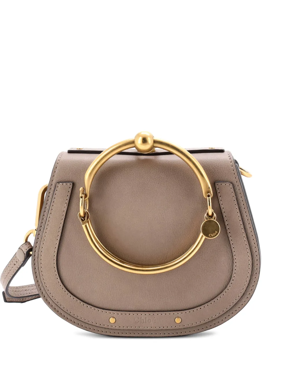 Chloé Pre-Owned Nile Leather Small crossbody bag - Grigio