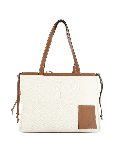 Loewe Pre-Owned Cushion Canvas Large tote bag