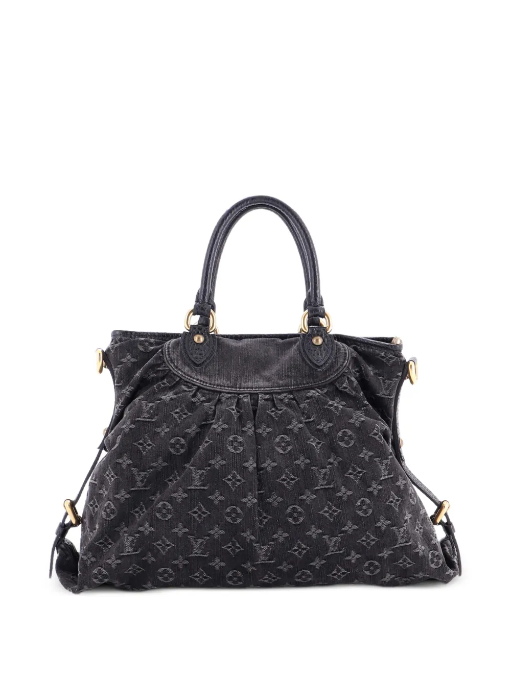 Louis Vuitton Pre-Owned Neo Cabby Handbag Denim GM satchel - Nero