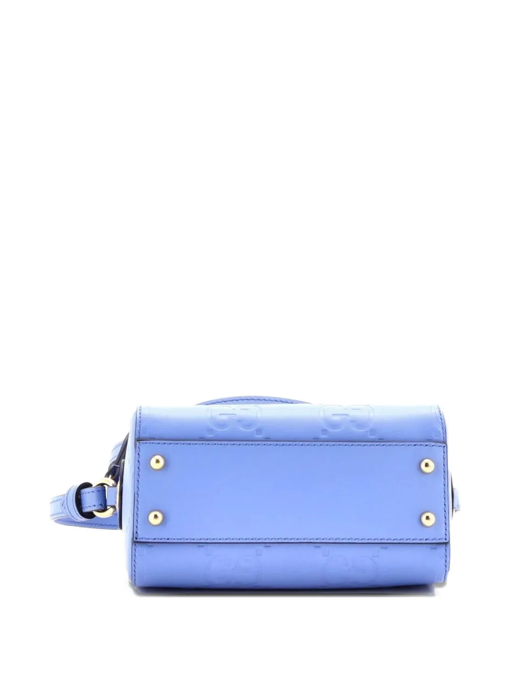 Convertible Top Handle Bag Jumbo Gg Embossed Leather Mini Satchel
