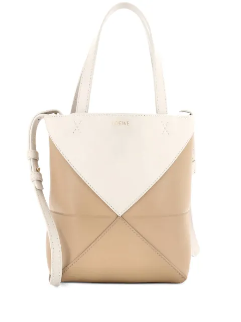 Loewe Pre-Owned Puzzle Fold Leather Mini tote bag