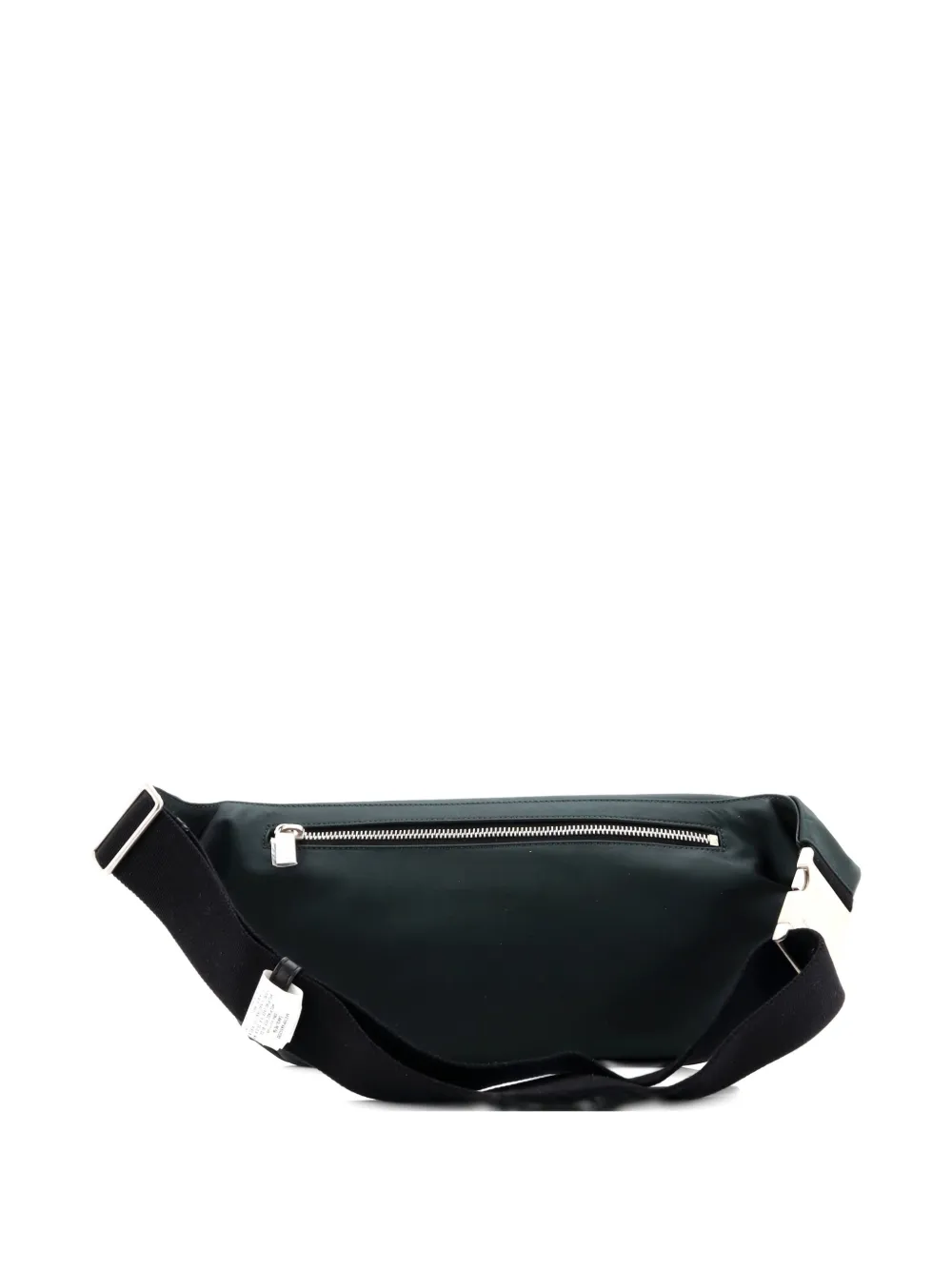 Pre-owned Saint Laurent Marsupio Nylon Belt Bag In Green