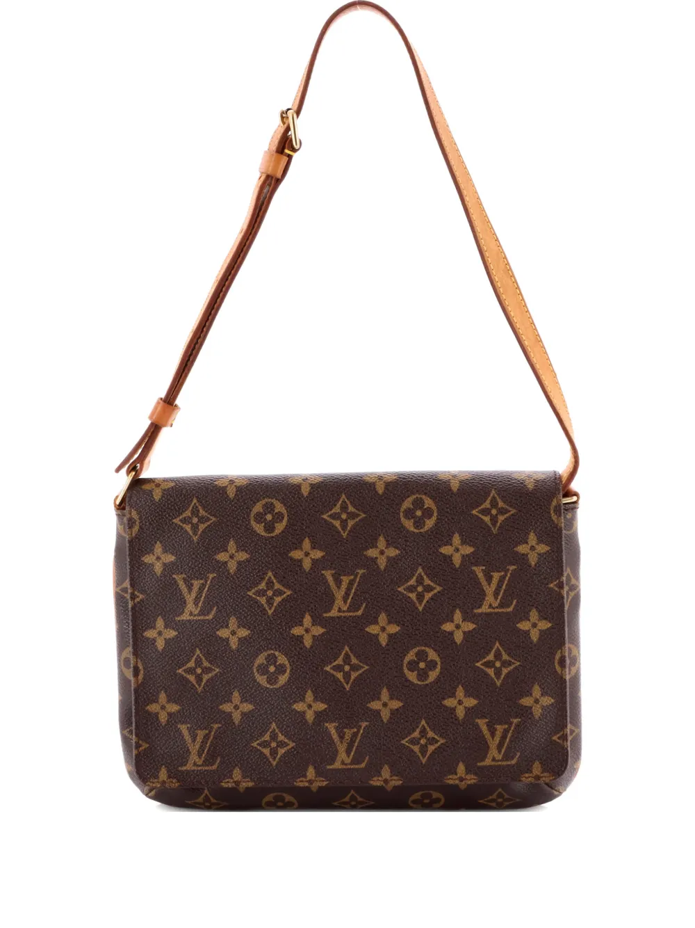 Louis Vuitton Pre-Owned Musette Tango Handbag Monogram Canvas shoulder bag - Marrone