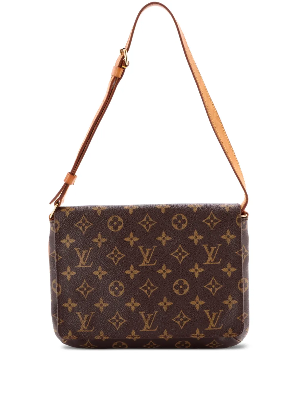 Louis Vuitton Pre-Owned Musette Tango Handbag Monogram Canvas shoulder bag - Marrone