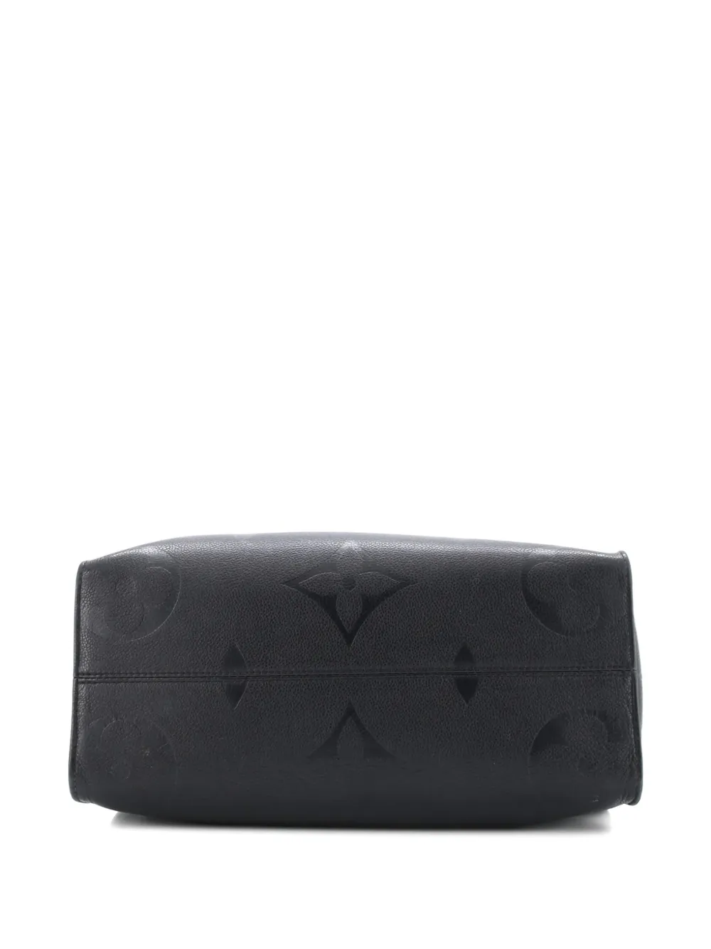 Pre-owned Louis Vuitton Onthego Monogram Empreinte Giant Mm Tote Bag In Black